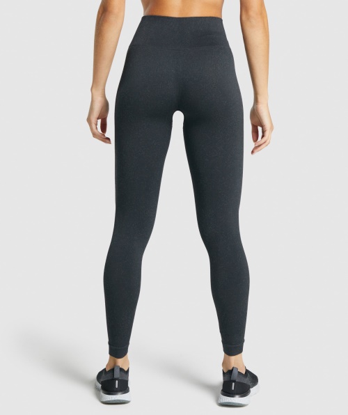 Gymshark Adapte Legging Sem Costura Preto Mineral