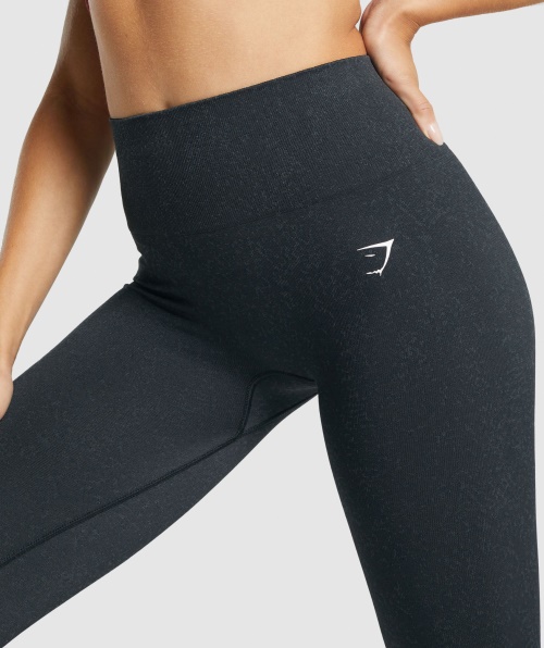 Gymshark Adapte Legging Sem Costura Preto Mineral