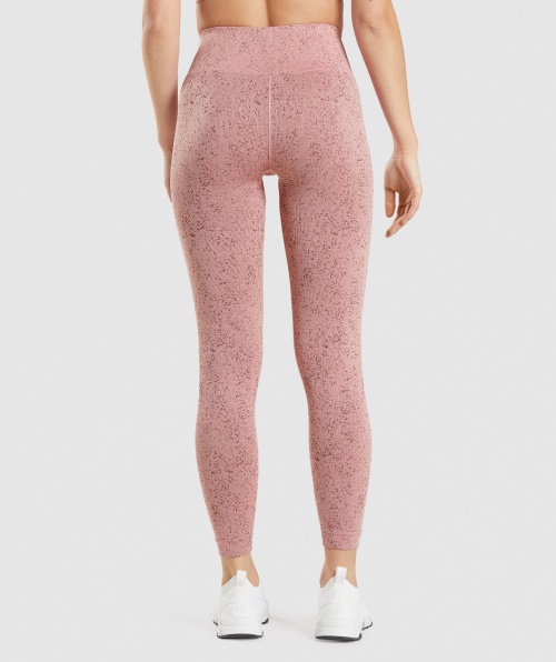 Gymshark Adapte Legging Sem Costura Mineral-paige Rosa