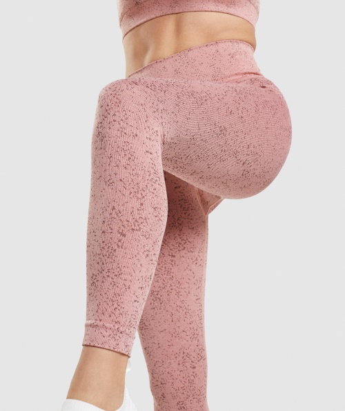 Gymshark Adapte Legging Sem Costura Mineral-paige Rosa