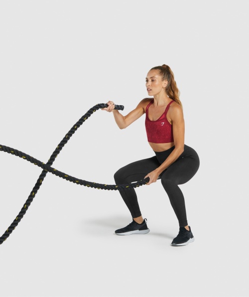 Gymshark Adapt Fleck Sutiã Esportivo Sem Costura Mineral-borgonha