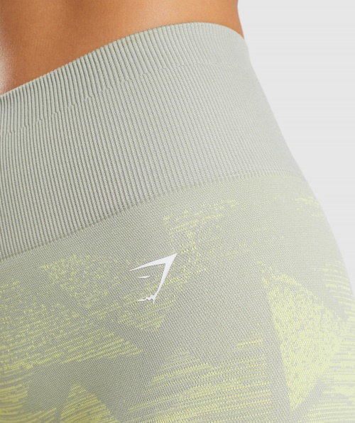 Gymshark Adapt Shorts Ombre Sem Costura Triângulo Cinza Taupe