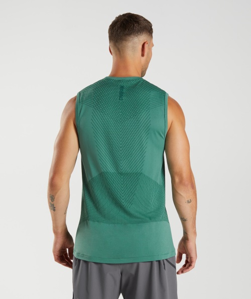 Tanque Sem Costura Gymshark Apex Hoya Green-woodland Green