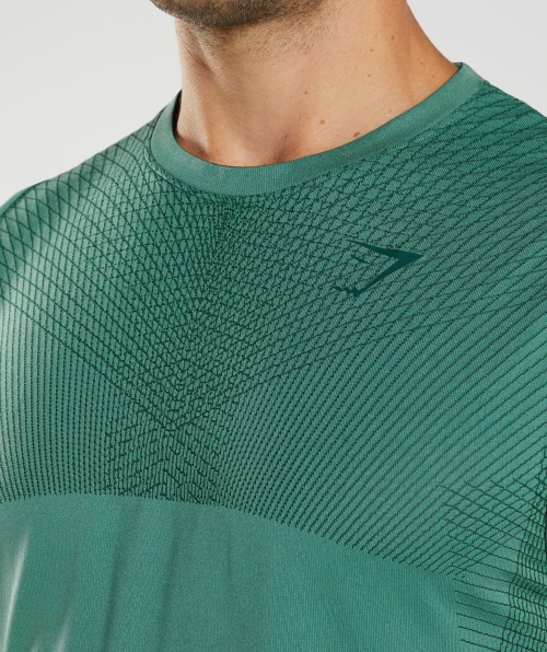 Tanque Sem Costura Gymshark Apex Hoya Green-woodland Green
