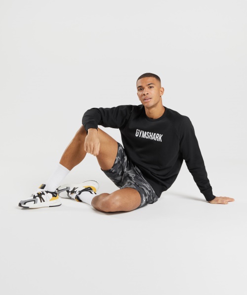 Gymshark Apolo Tripulação Preto