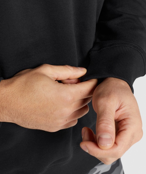 Gymshark Apolo Tripulação Preto