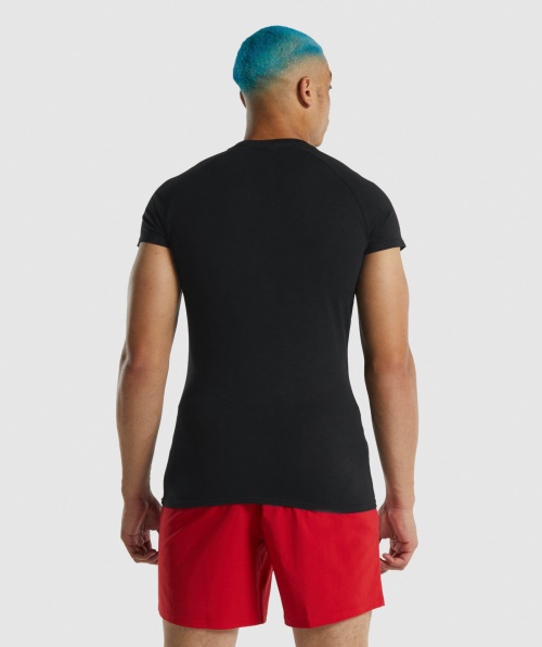 Camiseta Gymshark Apolo Preta