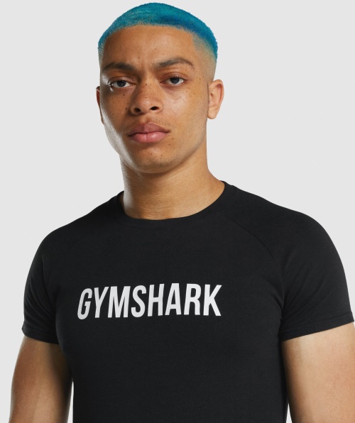 Camiseta Gymshark Apolo Preta