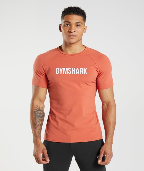 Camiseta Gymshark Apolo Vermelho Tempestade
