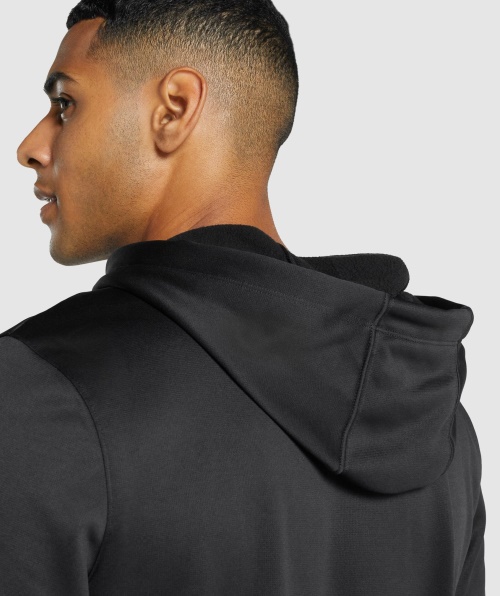 Moletom Com Capuz De Chegada Gymshark Preto