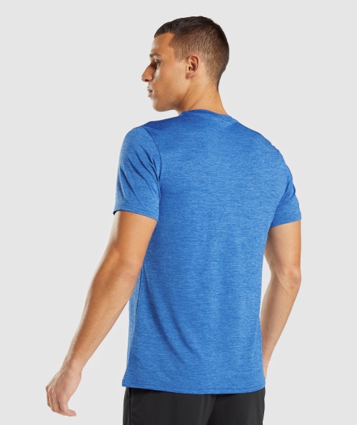 Camiseta Gymshark Chegada Marl Azul-dardo Azul Marl