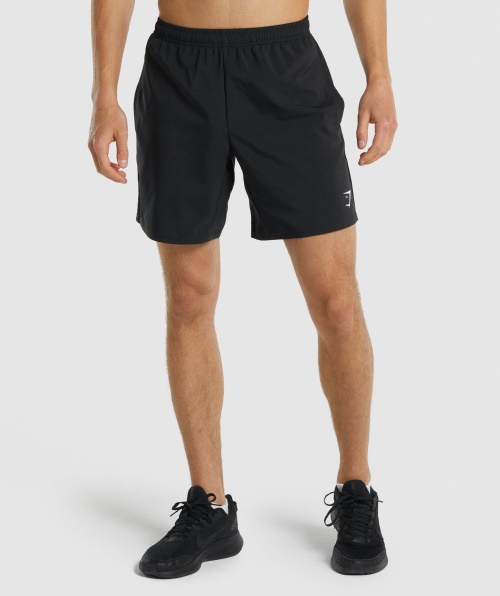 Shorts De Chegada Gymshark Preto