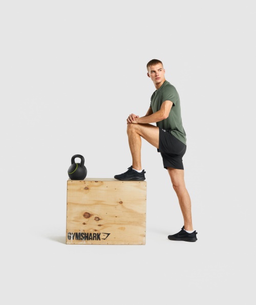 Shorts De Chegada Gymshark Preto