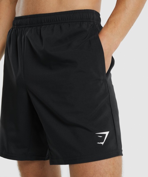Shorts De Chegada Gymshark Preto