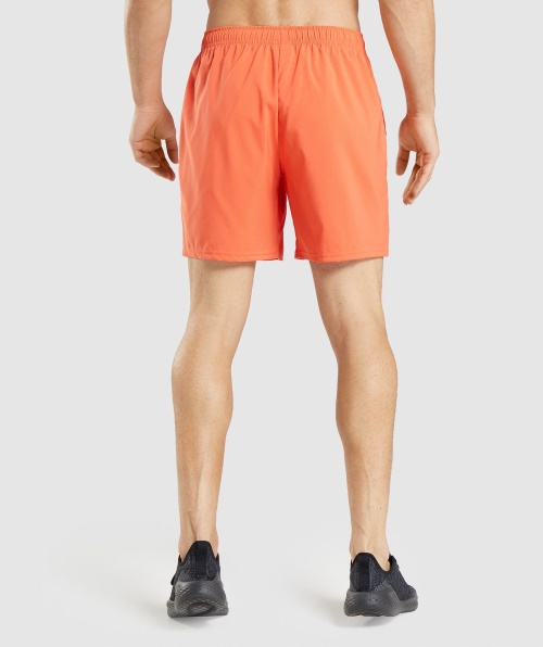 Shorts De Chegada Gymshark Mamão Laranja