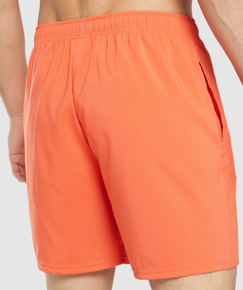 Shorts De Chegada Gymshark Mamão Laranja
