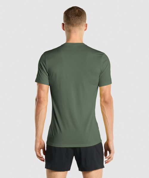 Camiseta De Chegada Do Gymshark Verde