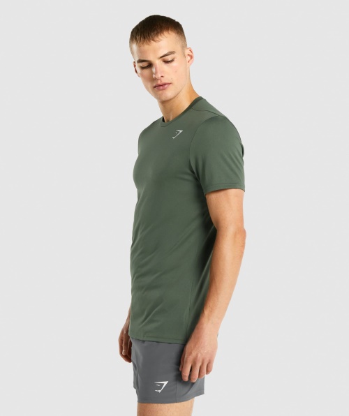 Camiseta De Chegada Do Gymshark Verde