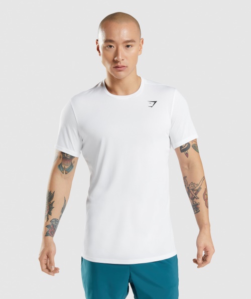 Camiseta De Chegada Gymshark Branca