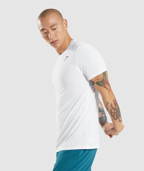 Camiseta De Chegada Gymshark Branca