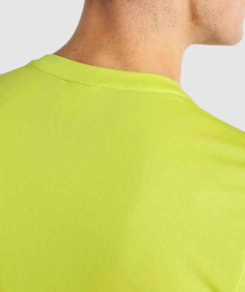 Camiseta De Chegada Gymshark Amarela