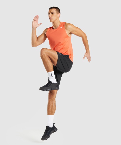 Tanque De Chegada Do Gymshark Mamão Laranja