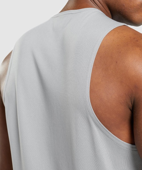 Tanque De Chegada Do Gymshark Cinza Esfumaçado