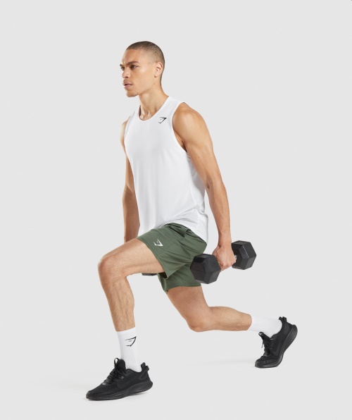 Tanque De Chegada Gymshark Branco