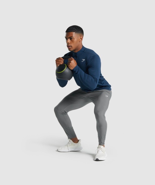 Gymshark Chegada Tecido Jogger Cinza Carvão