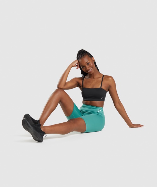 Sutiã Esportivo Gymshark Bandeau Preto