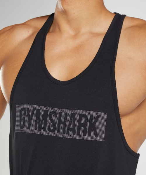 Gymshark Block Stringer Preto