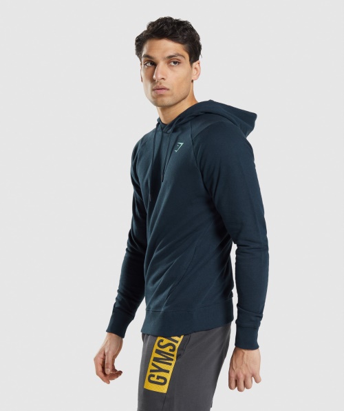 Gymshark Moletom Com Capuz Azul Marinho