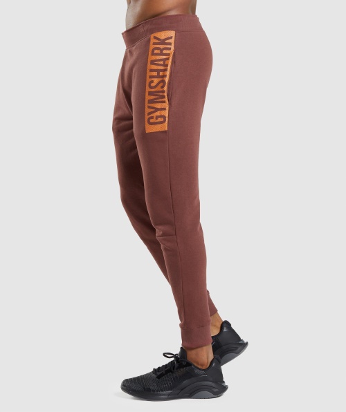 Gymshark Negrito Jogger Marrom Cereja