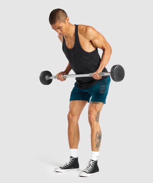 Gymshark Bold(realce) Stringer Preto