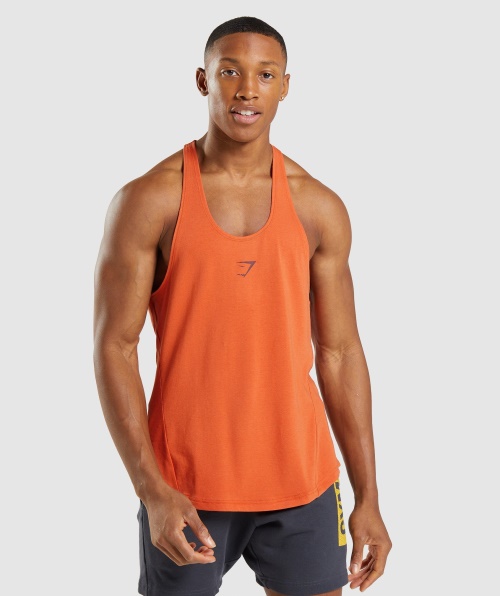 Gymshark Bold Stringer Clay Laranja