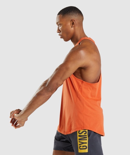 Gymshark Bold Stringer Clay Laranja