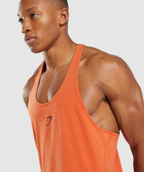 Gymshark Bold Stringer Clay Laranja