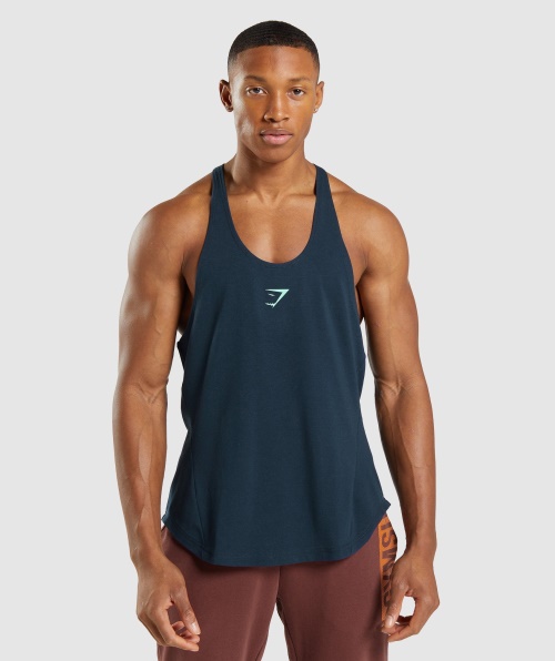 Gymshark Bold(realce Stringer Marinha)