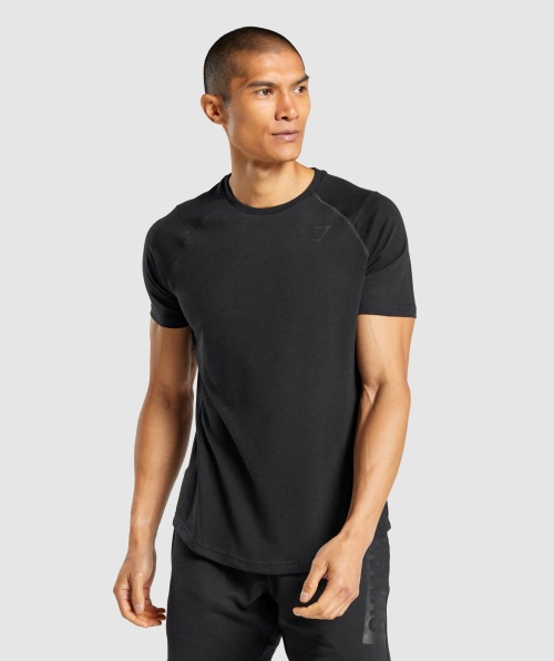 Camiseta Gymshark Ousada Masculina Preta