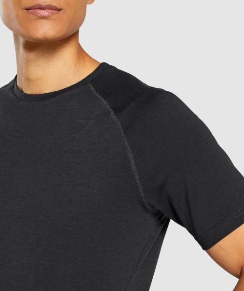 Camiseta Gymshark Ousada Masculina Preta