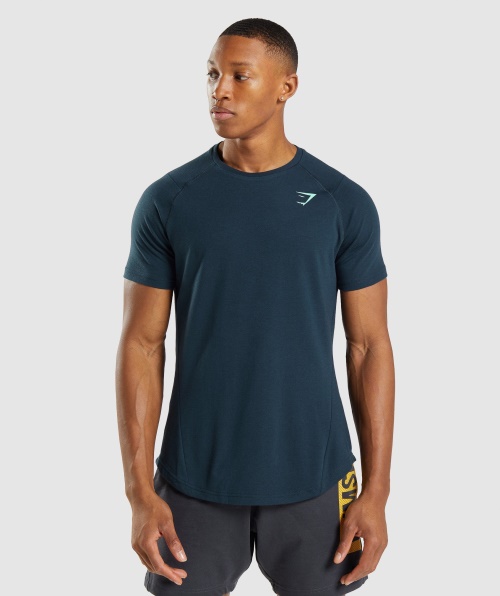 Camiseta Ousada Gymshark Masculina Marinho