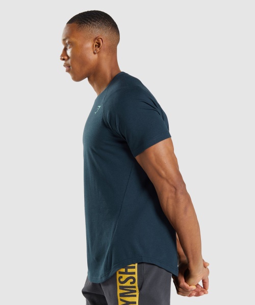 Camiseta Ousada Gymshark Masculina Marinho