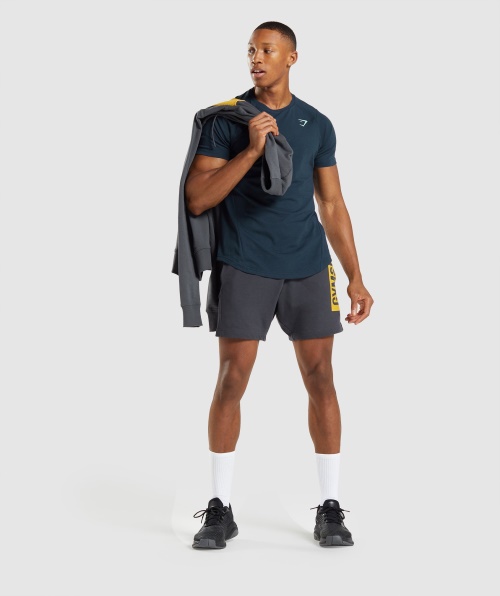 Camiseta Ousada Gymshark Masculina Marinho