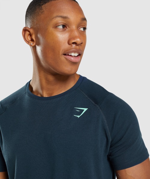 Camiseta Ousada Gymshark Masculina Marinho