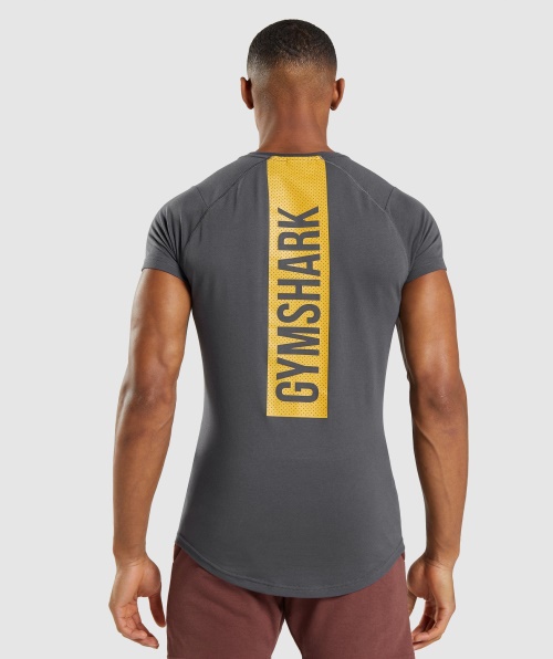 Camiseta Ousada Gymshark Cinza ônix