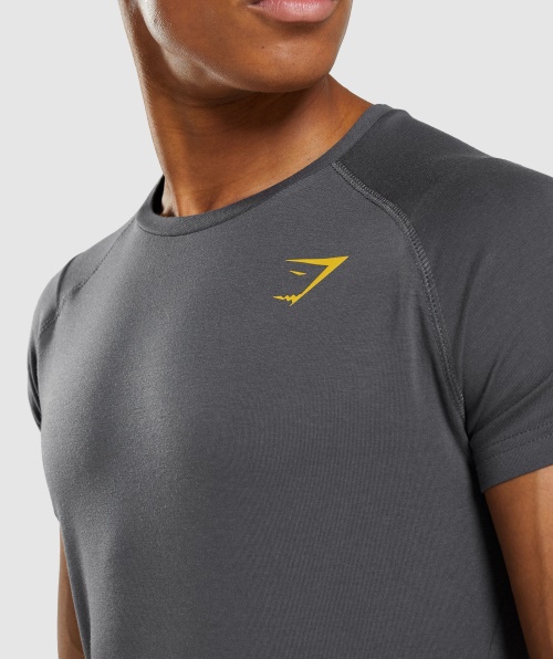 Camiseta Ousada Gymshark Cinza ônix