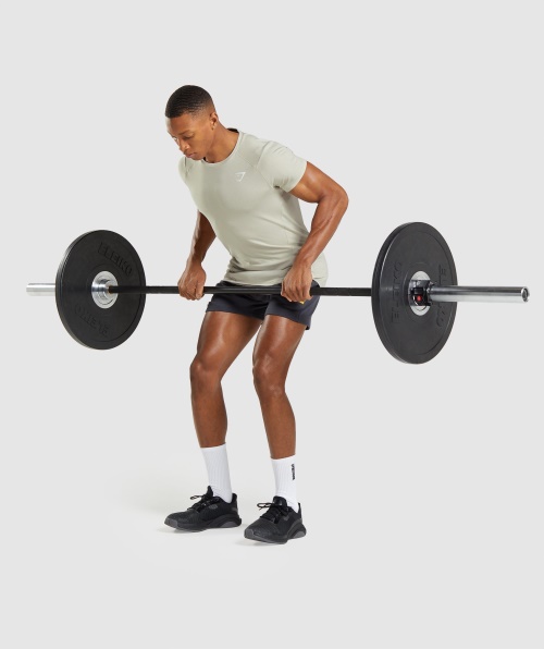 Camiseta Ousada Gymshark Cinza Seixo