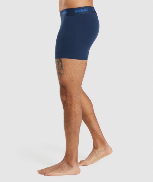 Boxers Gymshark 2pk Core Olive-navy