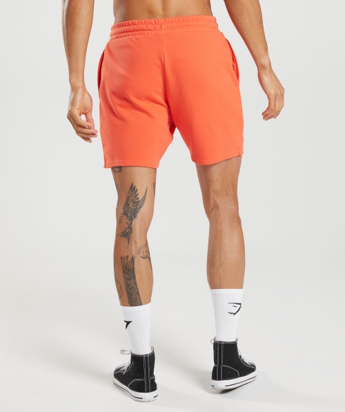 Shorts Com Estampa De Bolhas Gymshark Mamão Laranja