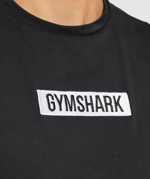 Tanque De Braço Suspenso Central Gymshark Preto